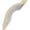 Ekena Millwork 5 1/8"H x 4 1/4"P x 6 3/4"F x 94 1/2"L Salem Federal Crown Moulding MLD05X04X06SA - alternate 4